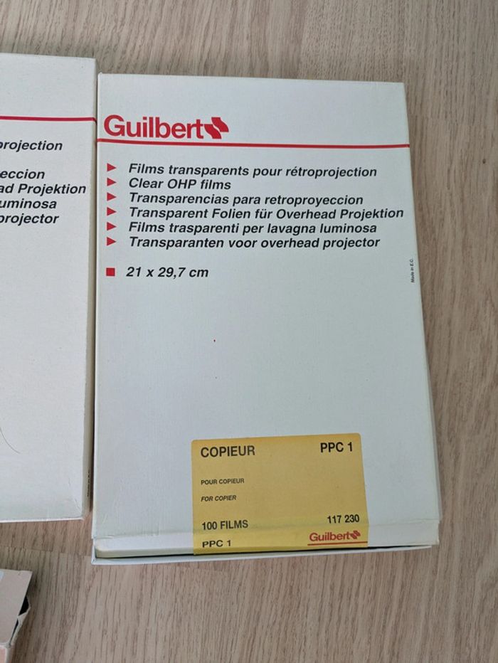 Lot baguettes à relier et films transparents - photo numéro 6