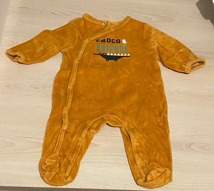 Pyjama velours 3 mois