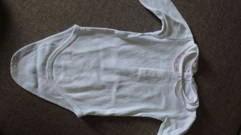 Body à col brodé "la vie en rose" Jacadi