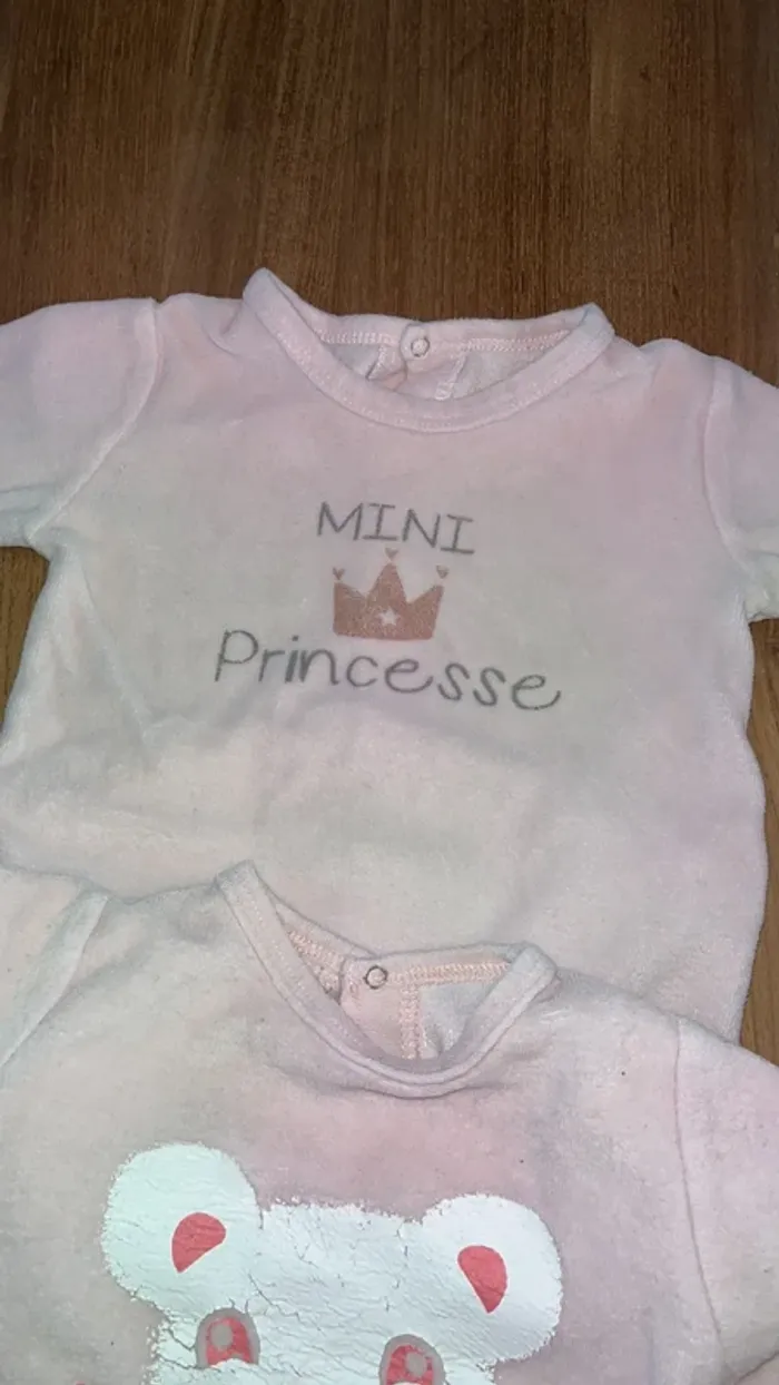 Lot de 2 pyjamas kimadi 12 mois - photo numéro 2