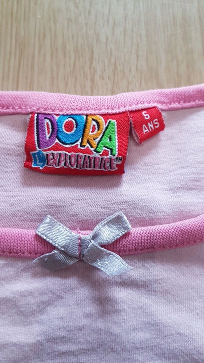Haut de pyjama Dora l'exploratrice 6 ans - photo numéro 3