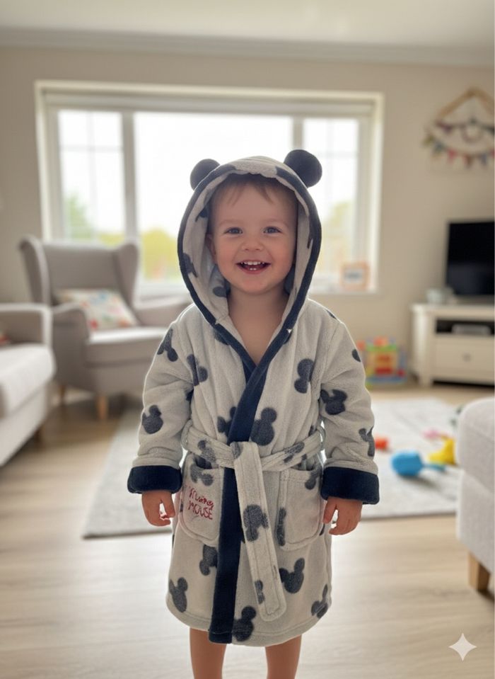 Peignoir garçon 24/36 mois Disney baby
