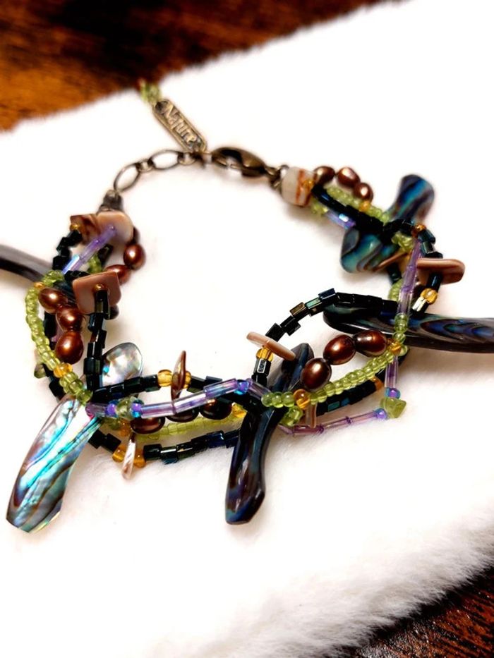 Magnifique bracelet en perles style bohème - photo numéro 2