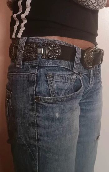 ceinture croute de cuir