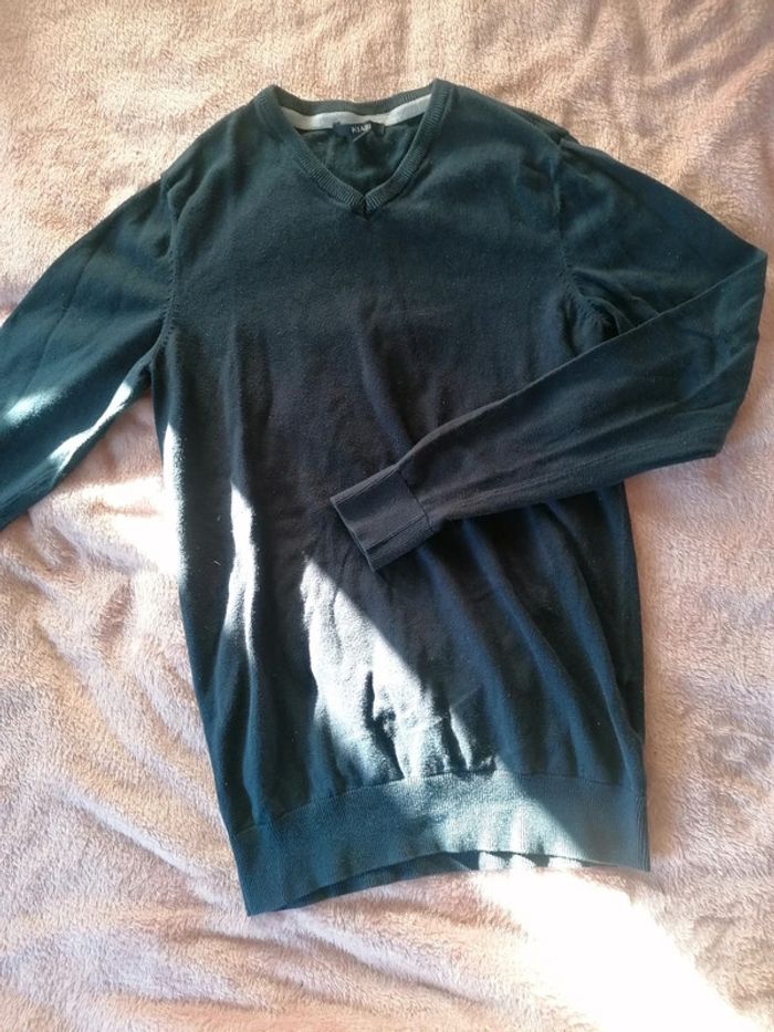 Pull bleu foncé kiabi