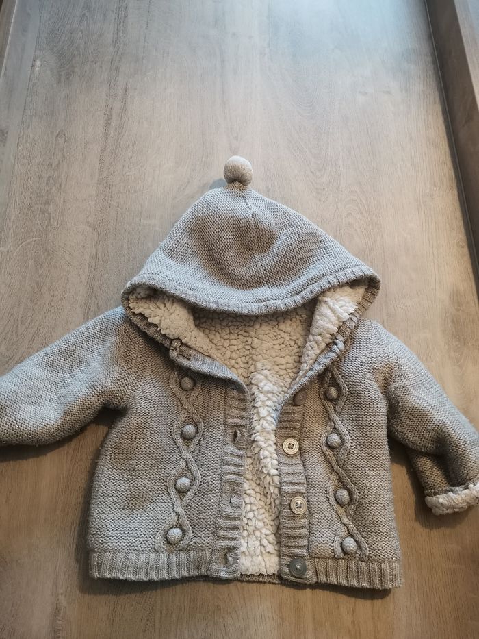 Gilet Kiabi bébé mixte 6 mois - photo numéro 3