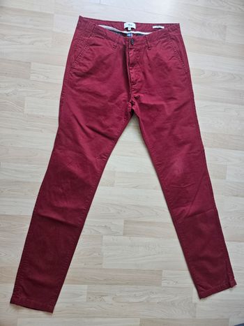 Pantalon chino rouge Jules