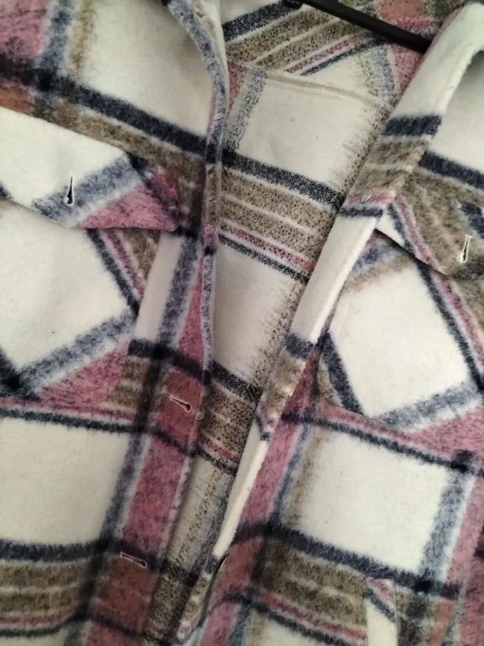 Veste a carreaux - photo numéro 2