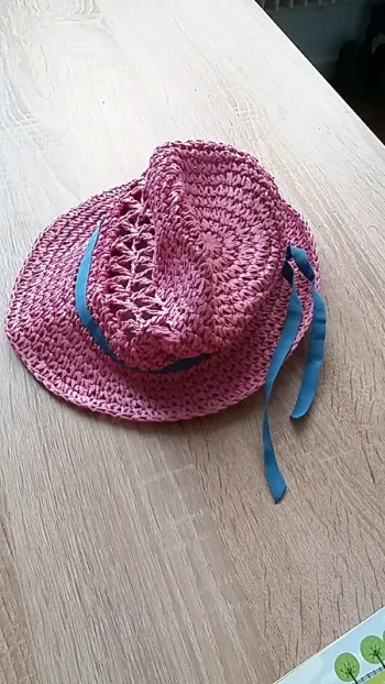 Chapeau en paille 49cm