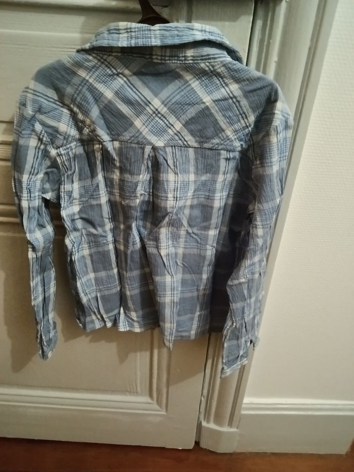 Chemise Primark bleu et blanc - photo numéro 2