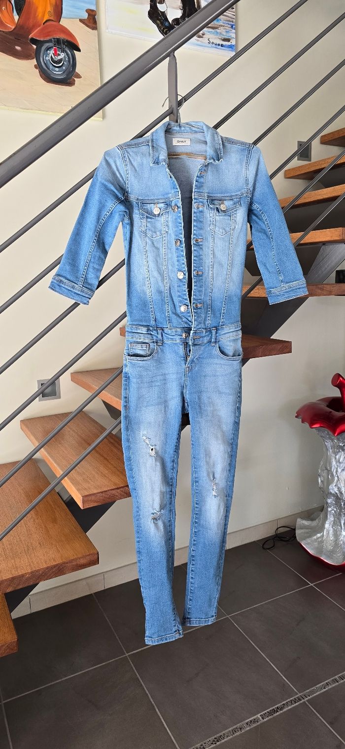 Combinaison femme en jean Only