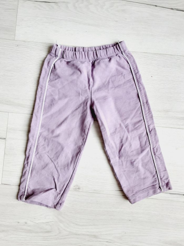 Vêtement bébé fille pantalon lilas Tex baby 2 ans