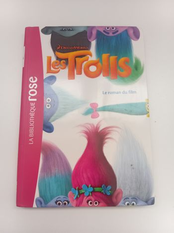 Roman Les Trolls Le Roman du film Dreamworks Bibliothèque rose