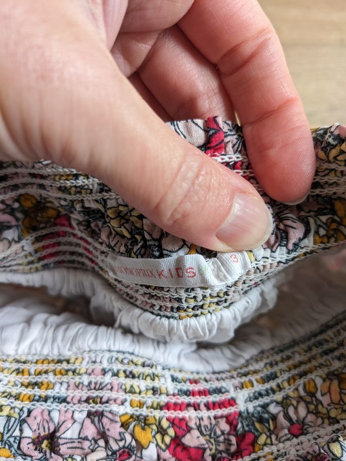 Jupe coton bio monoprix 3 ans - photo numéro 3