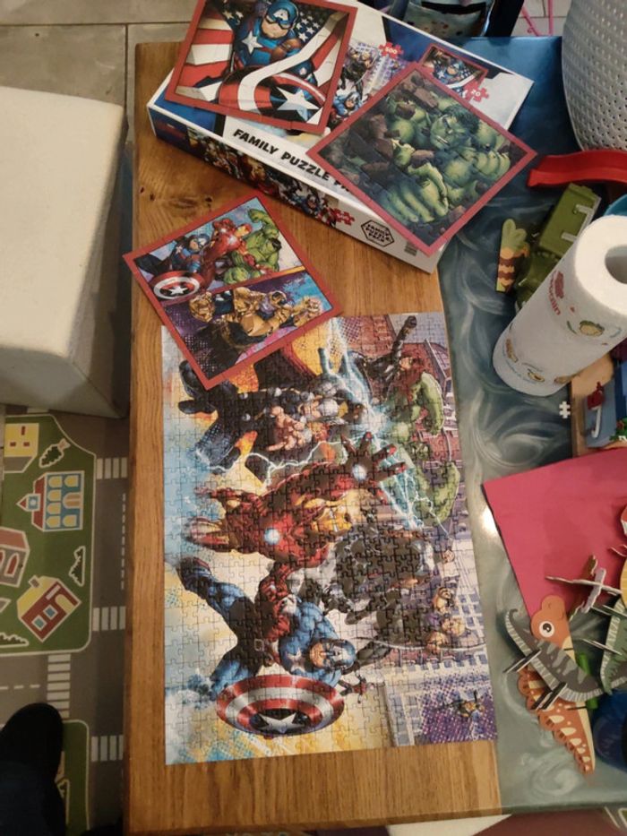 Puzzle Avengers Marvel