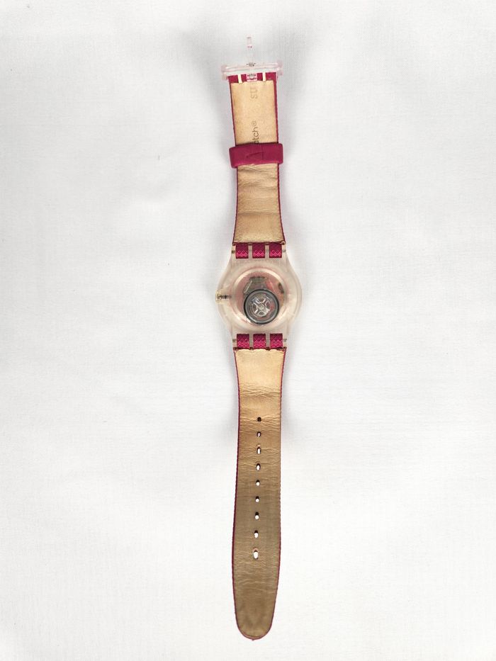 Montre Swatch SUMK100 Snowpass Rose - Collector Vintage - photo numéro 4