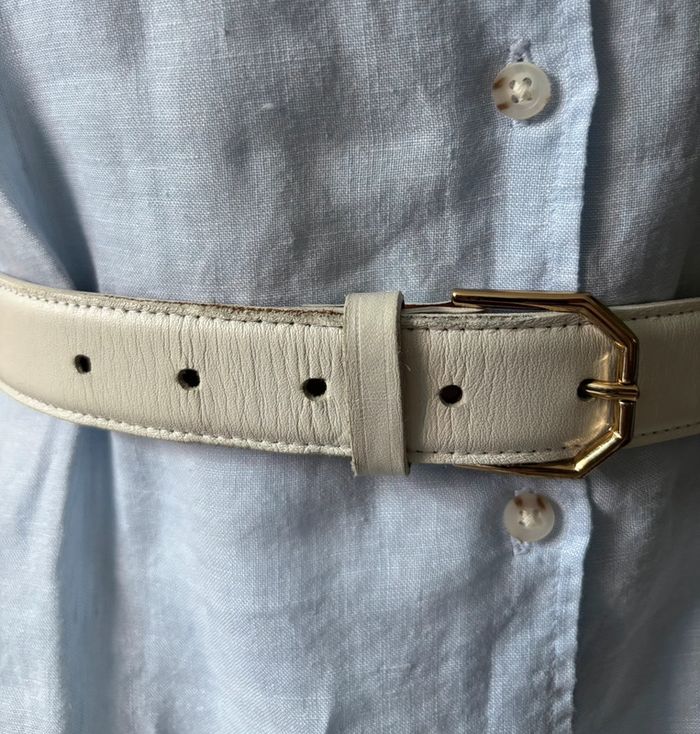 Ceinture en cuir Maison Boinet - photo numéro 2