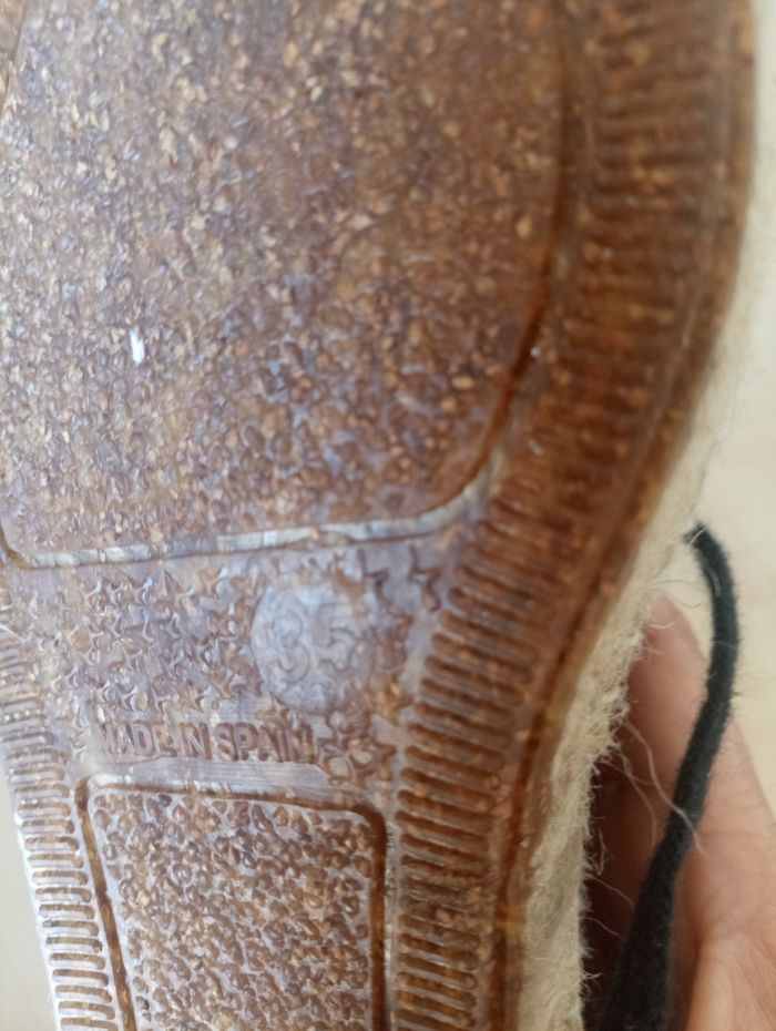 Basket espadrilles natural world taille 35 neuve - photo numéro 5