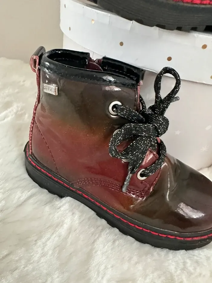 Bottines vernis rogue / noir - photo numéro 3