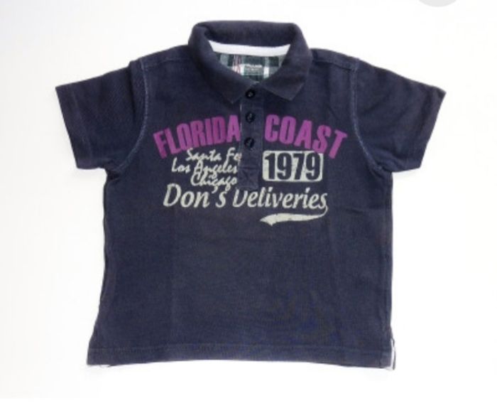 Polo vert baudet 3 ans