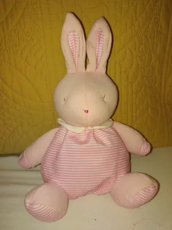 Peluche Lapin Rose Klorane