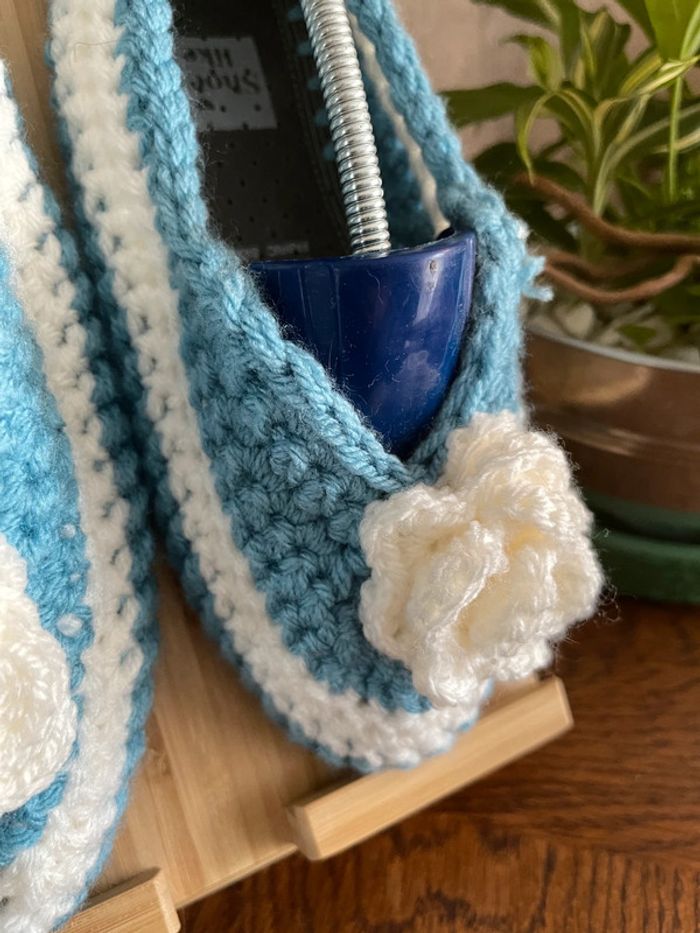 chaussons en laine - photo numéro 7