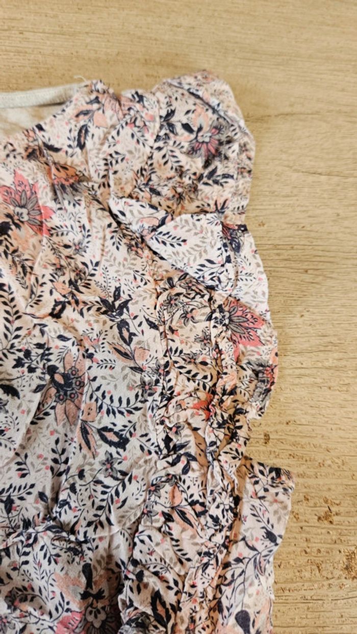 Blouse sans manches avec léger froufrou aux épaules, Camaïeu, taille M - photo numéro 7