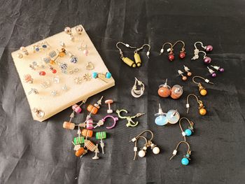 Lot de boucles d'oreilles à tiges 