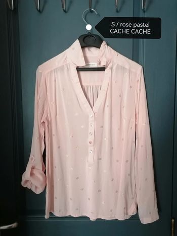 Blouse rose pastel 36 Cache Cache