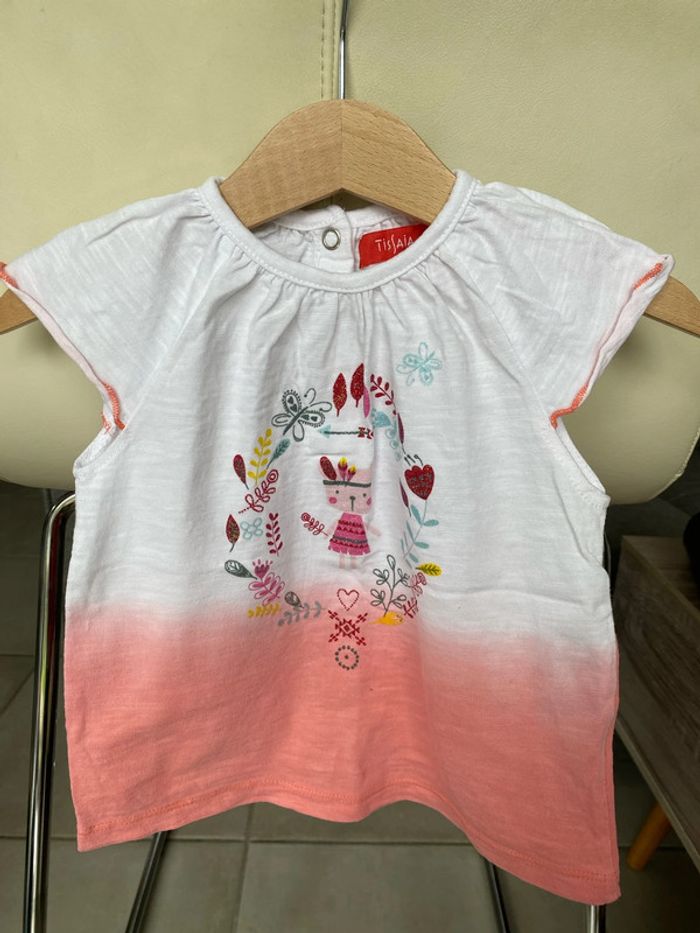 Lot de 2 tee-shirts sans manche 12 mois - photo numéro 6