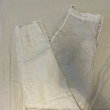 Pantalon lin Zara