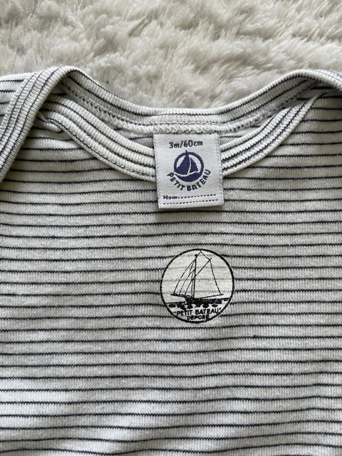 Body petit bateau 3 mois - photo numéro 2