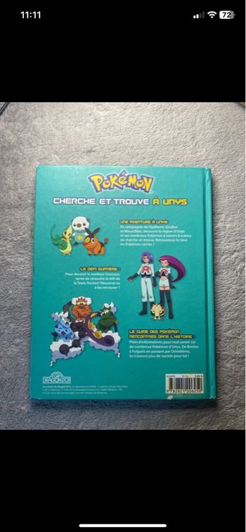 Livre Pokémon 