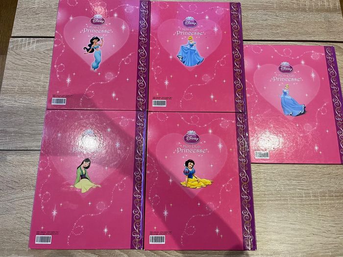 Lot 5 livres Princesses Disney - photo numéro 2