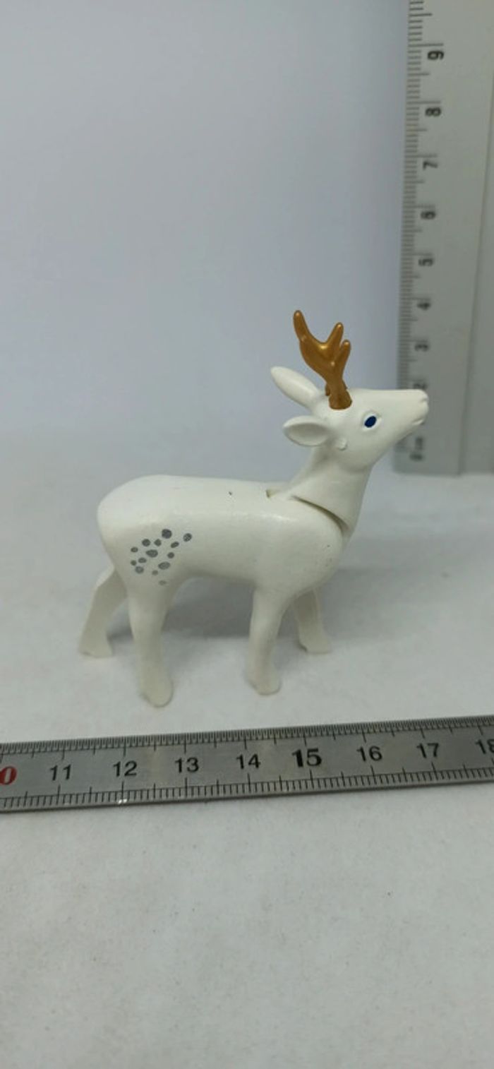 Jeune cerf blanc playmobil - photo numéro 2