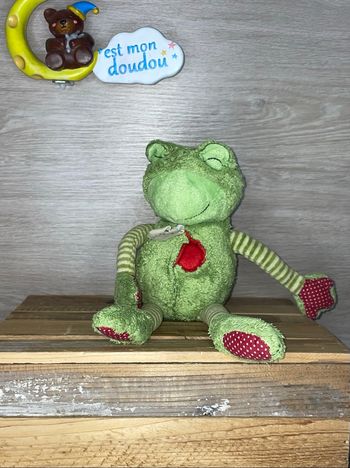 HD188 doudou grenouille 🐸 histoire d’ours