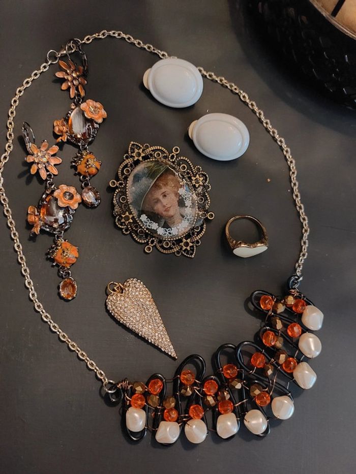 Lot de bijoux vintage et moderne 🌿 - photo numéro 4