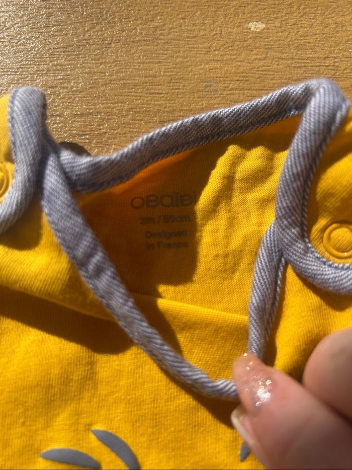 Lots de 3 bodies obaibi - photo numéro 9