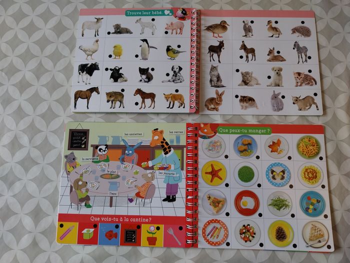 Lot 2 Cahiers Électro Nathan – À l’école + À la ferme – Jeu éducatif interactif enfants - photo numéro 5