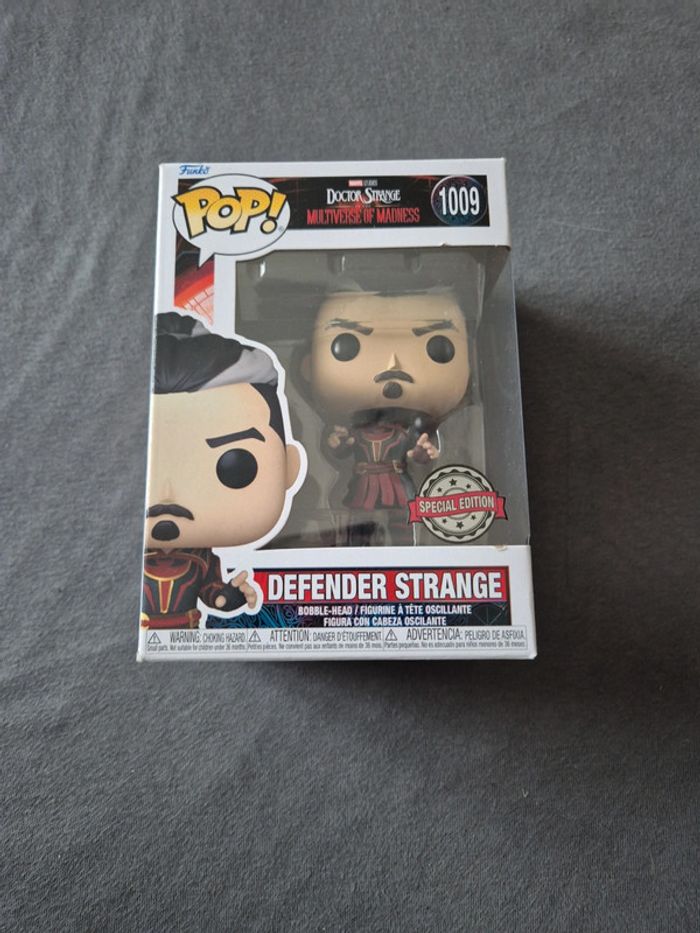 Funko pop Doctor Defender Strange Special Edition 1009 Marvel