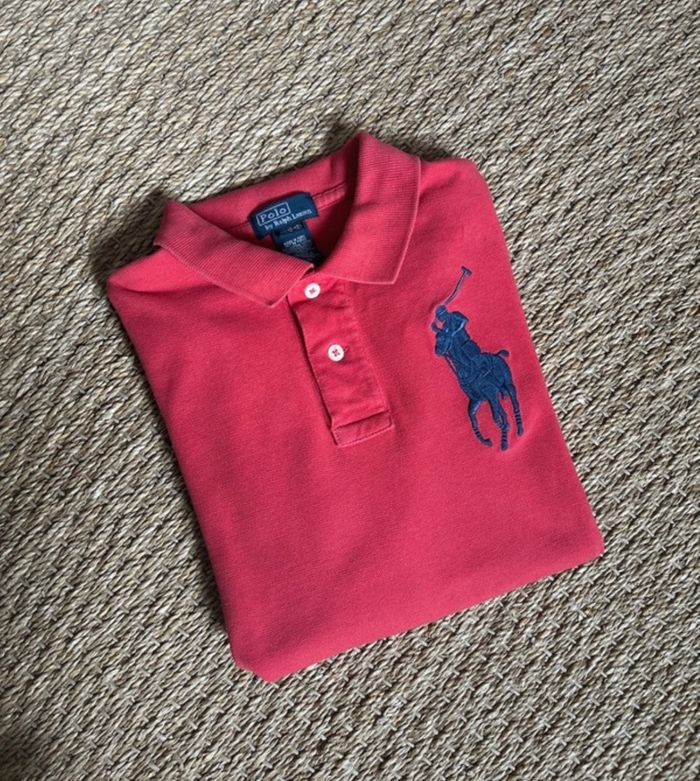 Polo manche longue Ralph Lauren 10 ans - photo numéro 3