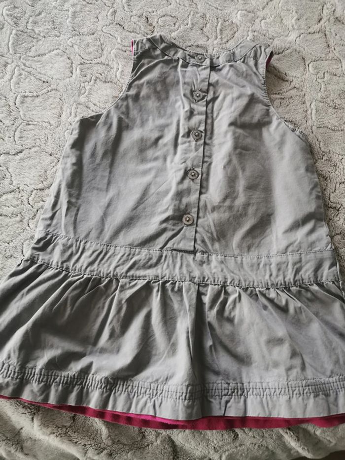 Robes et gilets bébé 18 mois lot de 4 habits roses - photo numéro 4