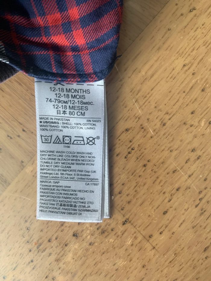 Pantalon baby gap 12-18 mois - photo numéro 3