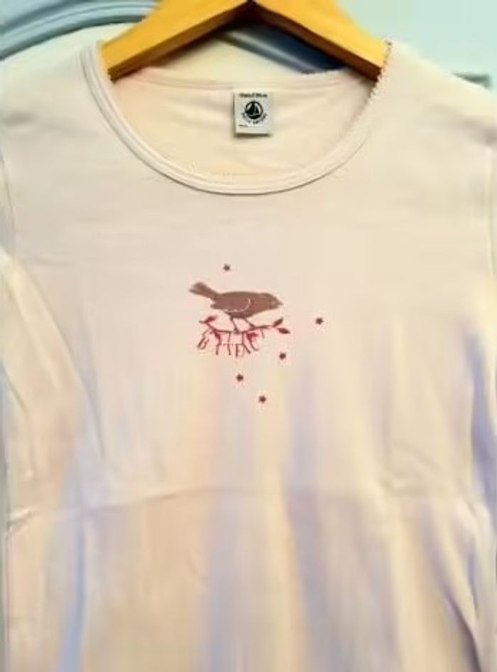 T-shirt Petit Bateau, taille 10 ans - photo numéro 2