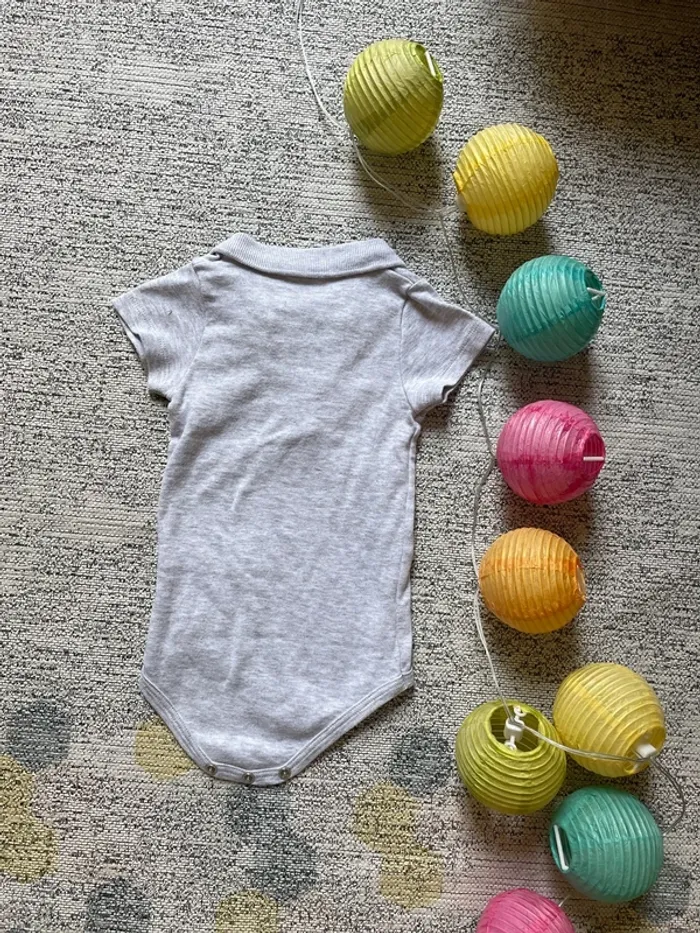Body petit bateau 6 mois 67 cm - photo numéro 2