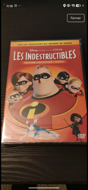 DVD les indestructibles 