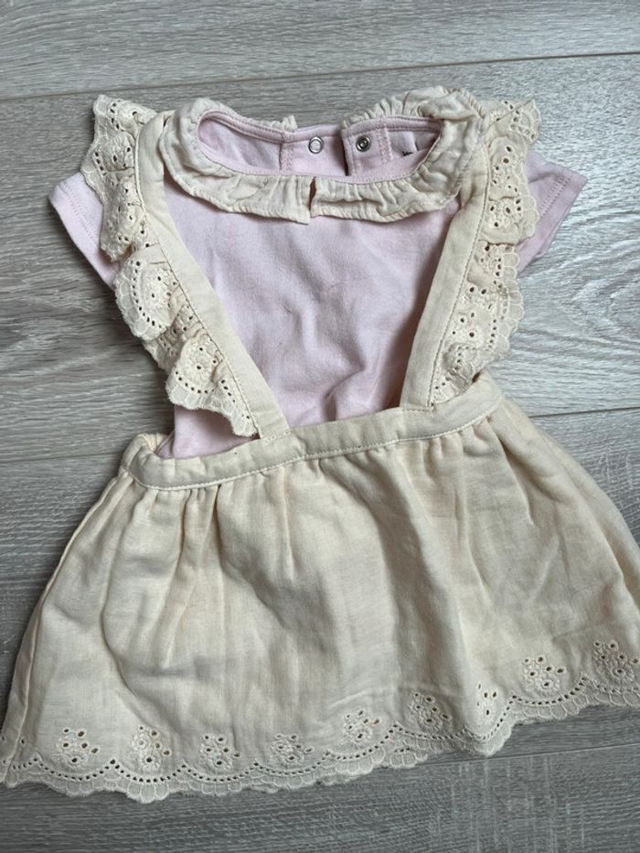 Ensemble robe été bébé fille 3 mois