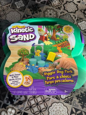 Kinetic Sand Parc à chiots 