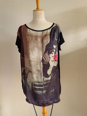 Haut ample taille unique