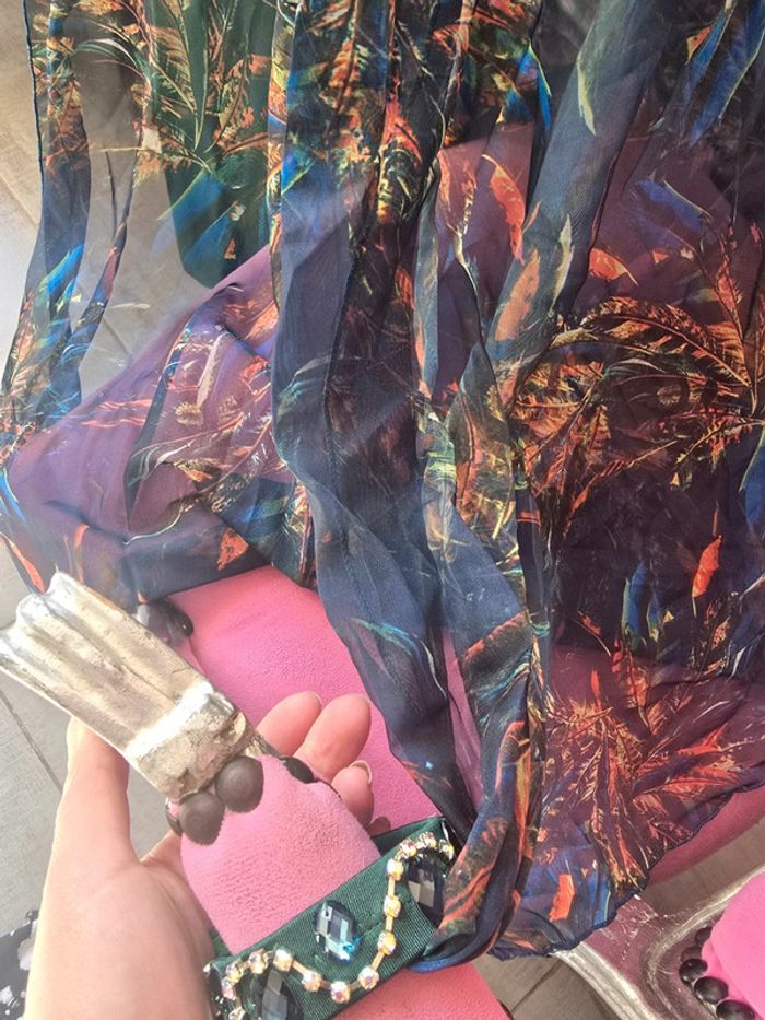 Tenue danse du ventre luxe taille L neuf avec étiquettes - photo numéro 11